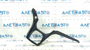 Ford C-max MK2 13-17 lower center dashboard trim, gloss black, 2 pieces, scratches