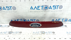 Ford C-max MK2 13-18 trunk door molding with emblem, broken mounting