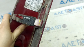Ford C-max MK2 13-18 trunk door molding with emblem, broken mounting