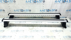 2 x Cross Roof Rails for Audi A4 B8 08-16 (scratches)