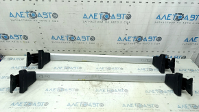 2 x Cross Roof Rails for Audi A4 B8 08-16 (scratches)