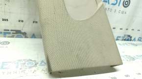 Left upper center pillar trim for Audi Q5 80A 18-24 beige, dry-cleanable, worn