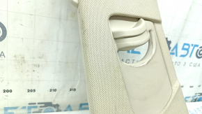 Left upper center pillar trim for Audi Q5 80A 18-24 beige, dry-cleanable, worn