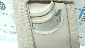 Left upper center pillar trim for Audi Q5 80A 18-24 beige, dry-cleanable, worn