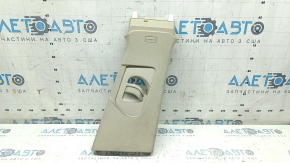Right upper center pillar trim for Audi Q5 80A 18-24 beige, dry-cleanable, worn