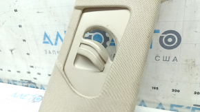 Right upper center pillar trim for Audi Q5 80A 18-24 beige, dry-cleanable, worn