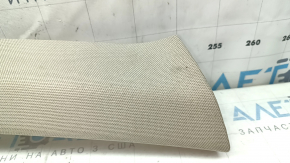 Right front pillar trim for Audi Q5 80A 18-24 beige, cleanable, white mount