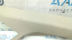 Right front pillar trim for Audi Q5 80A 18-24 beige, cleanable, white mount