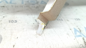 Right front pillar trim for Audi Q5 80A 18-24 beige, cleanable, white mount