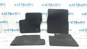 Set of floor mats for Ford C-max MK2 2013-2018, black cloth