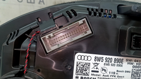 Audi Q5 80A 18-20 instrument cluster large display 116k,