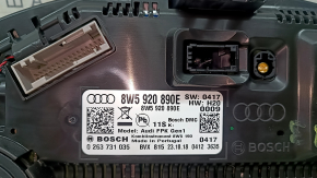 Audi Q5 80A 18-20 instrument cluster large display 116k,