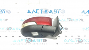Right side mirror assembly for Ford C-max MK2 13-18, 9 pins, turn signal, heated, red