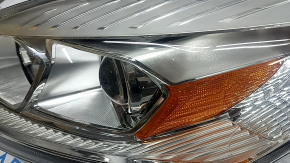 Left front headlight assembly for Ford C-max MK2 17-18, restyling, ready for polishing