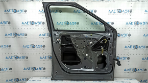 Mitsubishi Outlander 22-25 keyless front left door assembly, graphite U17, without lower trim, scratches on the trim