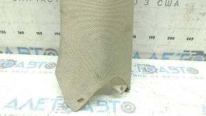 Right rear pillar trim panel in front of the window, Audi Q5 80A 18-24, beige, dry-cleanable