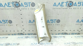 Right rear pillar trim panel in front of the window, Audi Q5 80A 18-24, beige, dry-cleanable