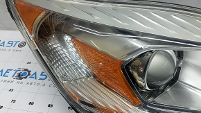 Ford C-max MK2 17-18 right front headlight assembly, polished