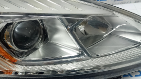 Ford C-max MK2 17-18 right front headlight assembly, polished