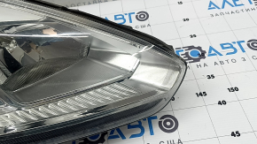 Ford C-max MK2 17-18 right front headlight assembly, polished