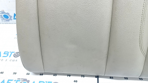 Rear seat cushion, 2nd row, left, Ford C-max MK2 13-18, gray leather, dry-cleanable, wrinkled