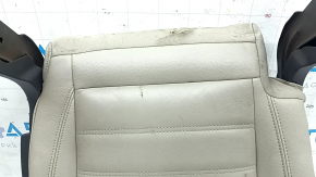 Rear seat cushion, 2nd row, right, Ford C-max MK2 13-18, gray leather, needs cleaning, wrinkled