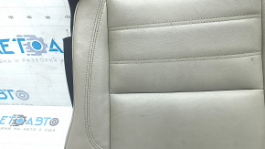 Rear seat cushion, 2nd row, right, Ford C-max MK2 13-18, gray leather, needs cleaning, wrinkled