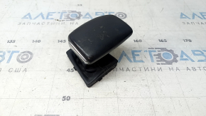 Audi Q5 80A 18-19 leather gear knob, gray, scratches, needs cleaning