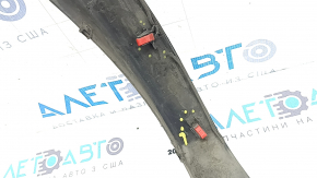 Mitsubishi Outlander 22-25 rear right fender arch trim, structure, scratches, pressed, broken fasteners