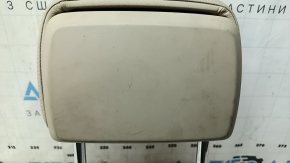 Audi Q5 80A 18-20 driver's seat headrest, beige leather, scratches