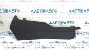 Mitsubishi Outlander 22-25 black center console trim, right side, cracked, worn