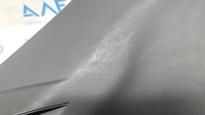 Mitsubishi Outlander 22-25 black rear pillar trim, left, for 3 rows, with plug, worn, crack in mount