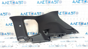 Mitsubishi Outlander 22-25 right rear pillar trim, black, for 3 rows, with plug, worn, crack in mount