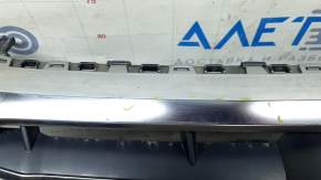 Audi Q5 80A 18-20 radiator grille assembly, with emblems, chrome, for parking sensors, sand, cracked, bumps, swollen chrome