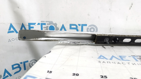 Right longitudinal roof rail for Volvo XC60 18-25, chrome, without cover, adhesive