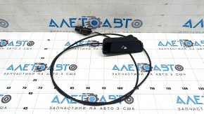 Mitsubishi Outlander 22-25 rear right seat lowering handle, black, with cable