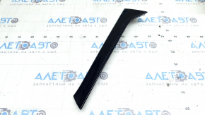 Rear spoiler, trunk lid, left trim, Audi Q5 80A 18-24, gloss black, scratches