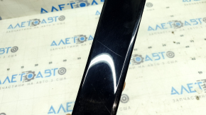 Rear spoiler, trunk lid, left trim, Audi Q5 80A 18-24, gloss black, scratches