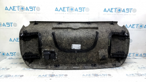 Black trunk lid trim for Audi A4 B8 13-16 restyling sedan, scratches on the handle
