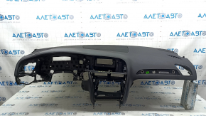 Audi A4 B8 13-16 black dashboard with airbag