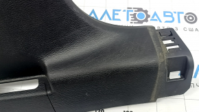 Mitsubishi Outlander 22-25 black lower right center pillar trim with cap, scratches