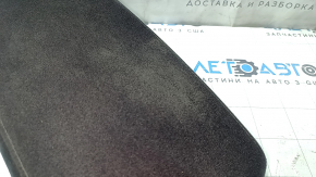 Nissan Altima 16-17 armrest cloth, black, worn