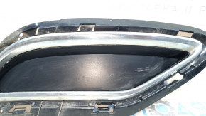 Left rear bumper grille for Audi Q5 80A 18-20, chrome, sand
