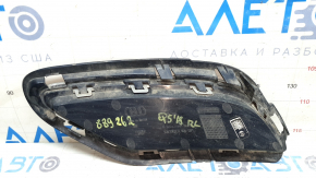 Left rear bumper grille for Audi Q5 80A 18-20, chrome, sand