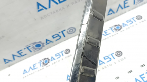 Mitsubishi Outlander 22-25 rear bumper trim, chrome, scratches, peeling chrome, tears