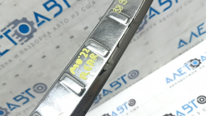Mitsubishi Outlander 22-25 rear bumper trim, chrome, scratches, peeling chrome, tears