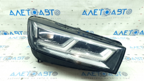 Right front headlight assembly for Audi Q5 80A 18-20 LED, sand