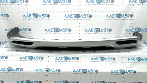 Mitsubishi Outlander 22-25 rear bumper lip, black and gray, scratches