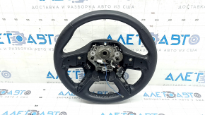 Mitsubishi Outlander 22-25 black leather steering wheel without paddles