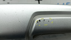 Mitsubishi Outlander 2020-2025 front bumper lip with gray, broken mount, scratches
